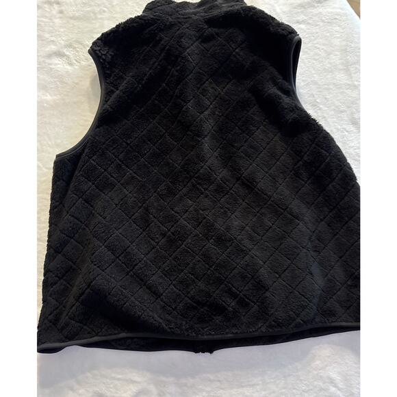 Time And Tru womens Black fleece vest , Size XXL - Picture 4 of 4